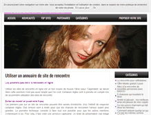 Tablet Screenshot of faire1rencontre.biz